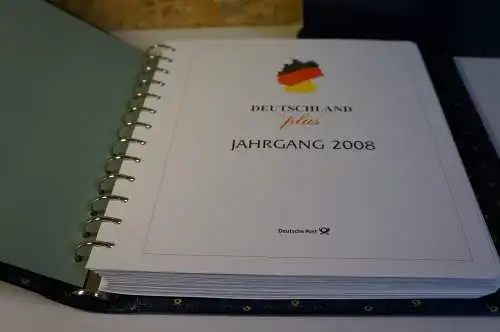 Dt. Post Deutschland Plus 2008-2010 falzlos inkl. Binder + Schuber (28377)