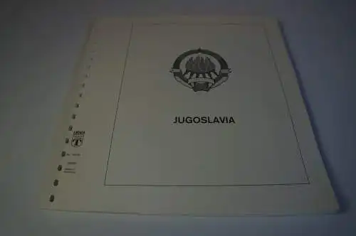Jugoslawien Lindner falzlos Dienst / Porto / Zwangszuschlag (28449)