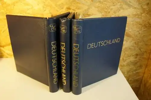 3 Kabe Klemmbinder Atlas blau Deutschland (28800)