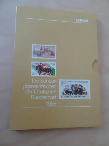Bund Jahrbuch 1986 postfrisch (4538)