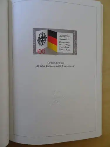 Bund Jahrbuch 1989 postfrisch (4541)