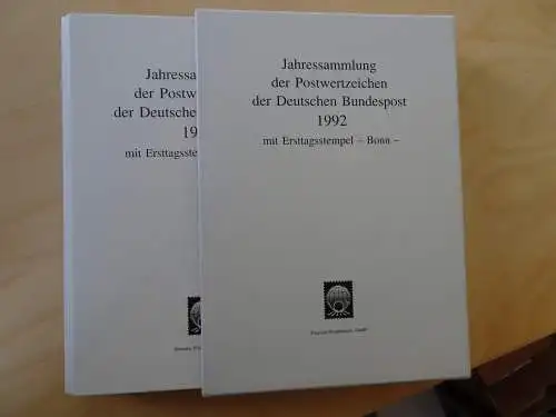 Bund Jahressammlung 1992 gestempelt (4558)