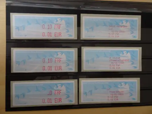 Frankreich ATM 13b 3 Werte postfrisch (6426)