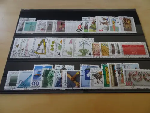 Bund Jahrgang 1981 gestempelt komplett (7992)