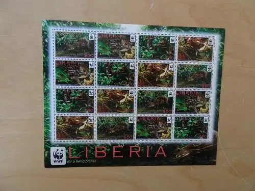 Liberia Michel 5921/24 KB postfrisch Wildtiere (14140H)