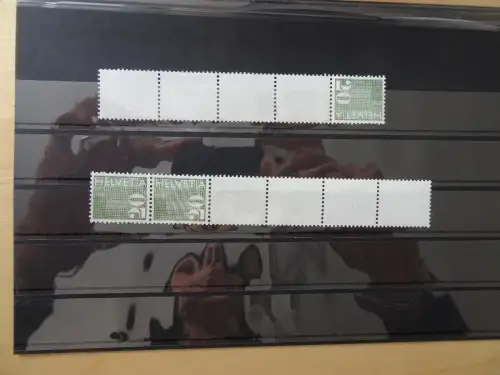Schweiz 2 Endstreifen Michel 934 postfrisch (14262)