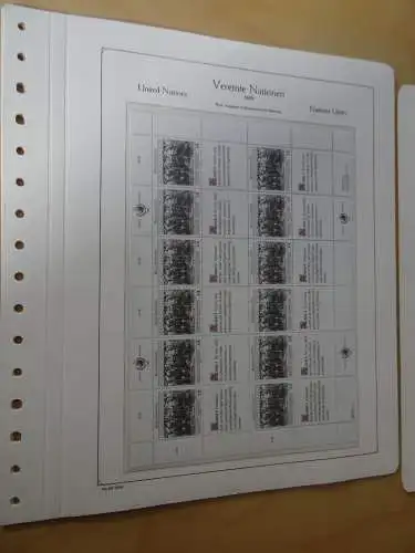 UNO Wien 1985-1990 postfrisch komplett inkl. Kabe falzlos (14103)