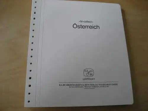 Österreich Kabe Bi-collect 1980-89 mit Taschen (17056)