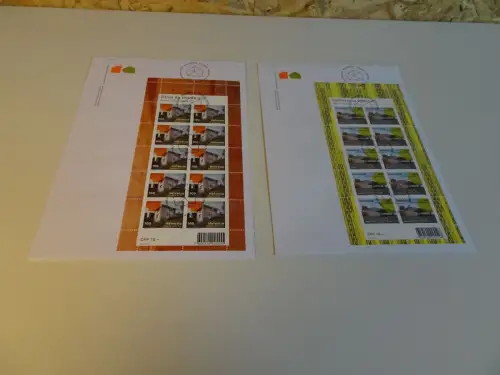 Schweiz Michel 2112/13 Kleinbogen FDC (18367H)