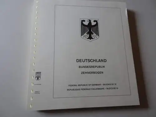 Bund Lindner T falzlos 10er Bogen Jahrgang 2005 (17645)