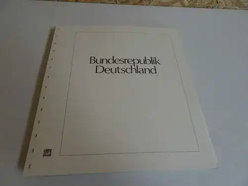 Bund Safe Dual 1980-1990 (Deutsche Einheit) inkl. Marken (17807)