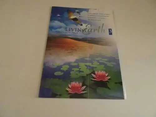 Living Earth 3 Folder mit Marken aus verschiedenen Ländern (18547H)