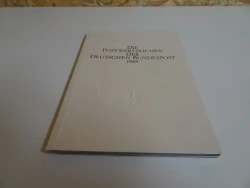 Bund Ministerbuch 1989 postfrisch (21272)
