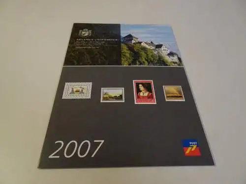 Liechtenstein Jahreszusammenstellung Jahrgang 2007 postfrisch komplett (22689)