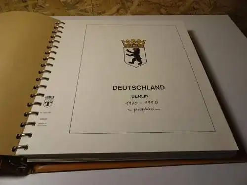 Berlin 1970-1988 postfrisch komplett inkl. Lindner falzlos (22104)