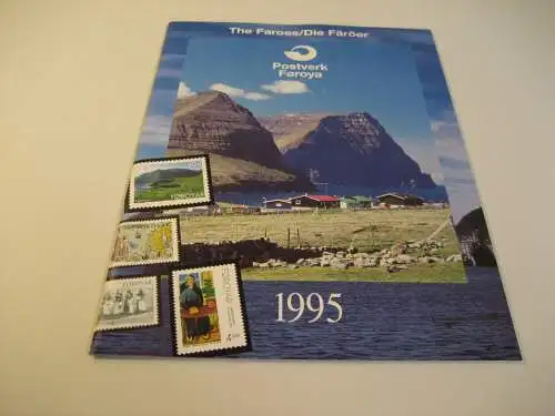 Färöer Jahrbuch 1995 postfrisch (22966H)