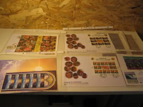 UNO New York 10 Kleinbogen FDC (20738H)