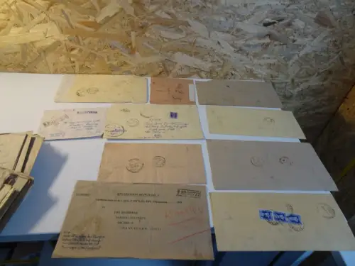 70 Briefe Indien ca. 1964-1974 (22532H)