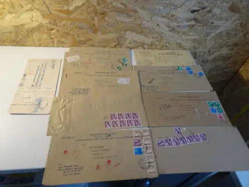 70 Briefe Indien ca. 1964-1974 (22532H)