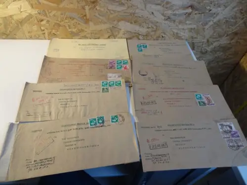 70 Briefe Indien ca. 1964-1974 (22532H)