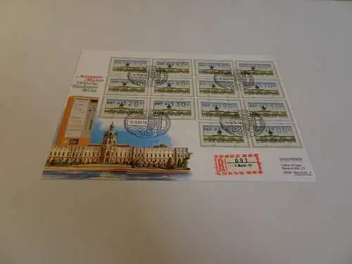 Berlin Automatenmarken US1 FDC (22728H)