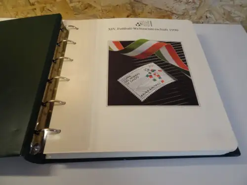 Fußball WM 1990 Abosammlung über 75 Blatt (23085)