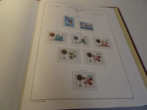 Olympiade 1972 Abosammlung über 50 Blatt (23086)