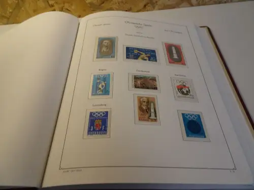 Olympiade 1972 Abosammlung über 50 Blatt (23086)