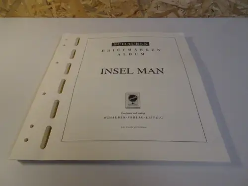 Insel Man Schaubek brilliant (falzlos) 1958-1989 (23931)