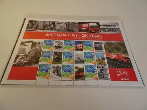 Australien Michel 3083 Zusammendruckbogen Australische Post postfrisch (23956H)