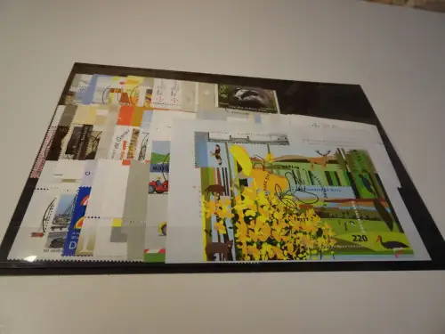 Bund Jahrgang 2009 komplett ohne selbstklebende gestempelt (25681)