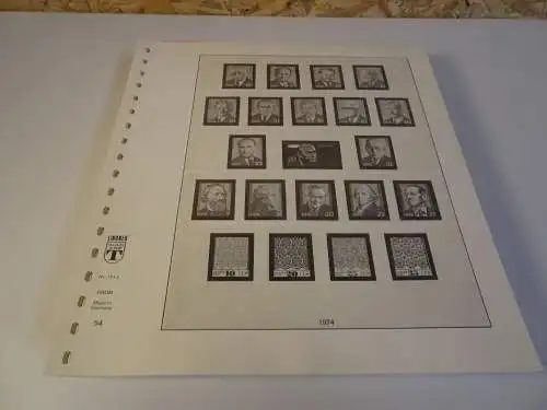 DDR Lindner T falzlos 1974-1979 mit Mängeln (25407)