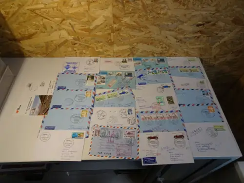 150 Belege Erstflug / Flugpost Deutschland / Europa / Übersee (26794)
