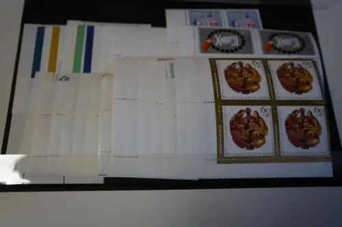 Berlin Jahrgang 1989 Viererblock postfrisch komplett (27088)