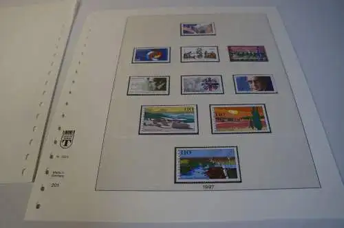 Bund Jahrgang 1997 postfrisch + gestempelt komplett inkl. Lindner T (27665)