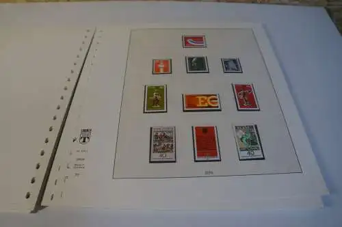 Bund Jahrgang 1971-1979 postfrisch komplett inkl. Lindner T (27525)