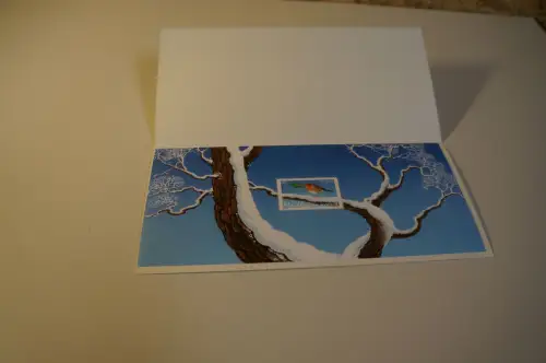 Frankreich Block 35 Rotkehlchen postfrisch (27477)