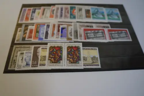 Österreich Jahrgang 1980 postfrisch waagrechte Paare (27989)