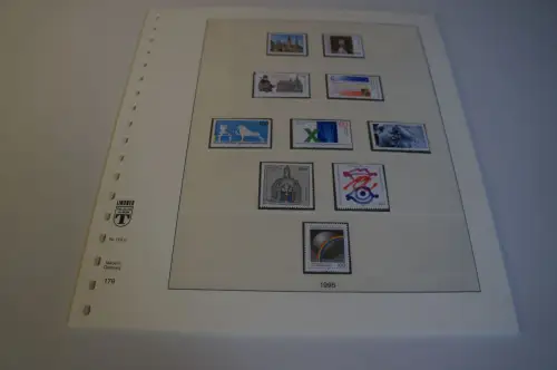Bund Jahrgang 1995 postfrisch + gestempelt komplett inkl. Lindner T (27663)