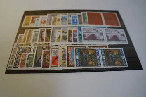 Österreich Jahrgang 1984 postfrisch waagrechte Paare (27993)