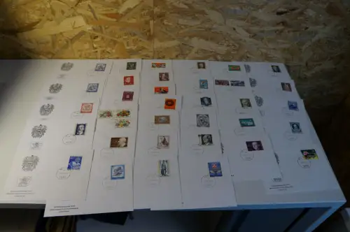 Österreich Jahrgang 1974 FDC komplett (28037)