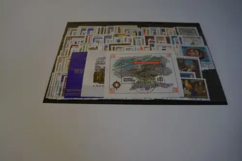 Österreich 1985-89 komplett gestempelt (28211)