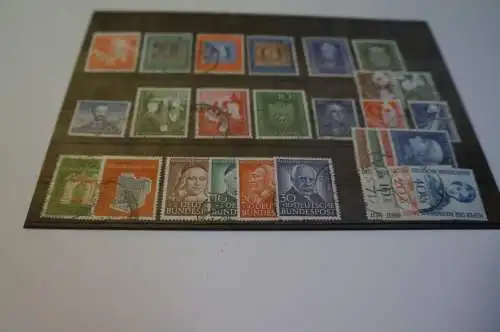 Bund Lot 50er Jahre gestempelt (28392)