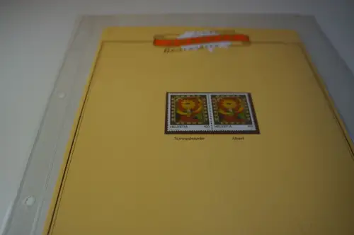 Schweiz Michel 2012 SbK 1233 Ab1 Blauer Fleck (28574H)