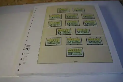 Bund 1979-1994 postfrisch komplett inkl. Lindner T (28850)