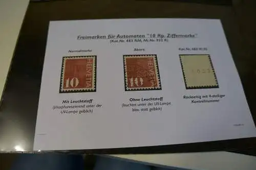 Schweiz Michel 933/35 SbK 483/85 Besonderheiten Lot (28551H)