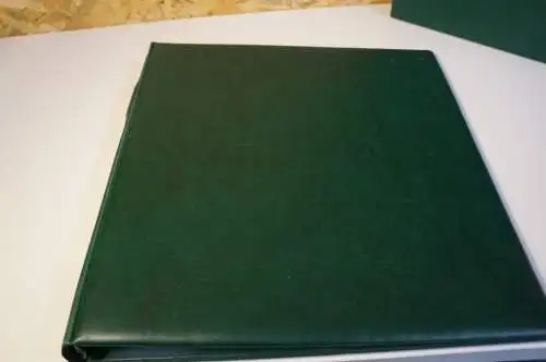 3 Lindner Binder leer mit Schuber, 18 Ring, mit Mängeln (bitte lesen) (28720)