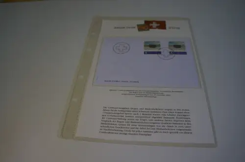 Schweiz Michel 1863 SbK 1109 Ab 01 Combo FDC (28556H)