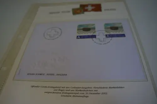 Schweiz Michel 1863 SbK 1109 Ab 01 Combo FDC (28556H)