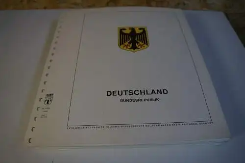 Bund 1972-1989 postfrisch komplett inkl. Lindner T (28768)